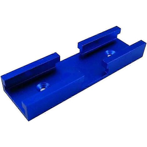 Butée de rail d'onglet type 30 en T pour le travail du bois-100mm Blue