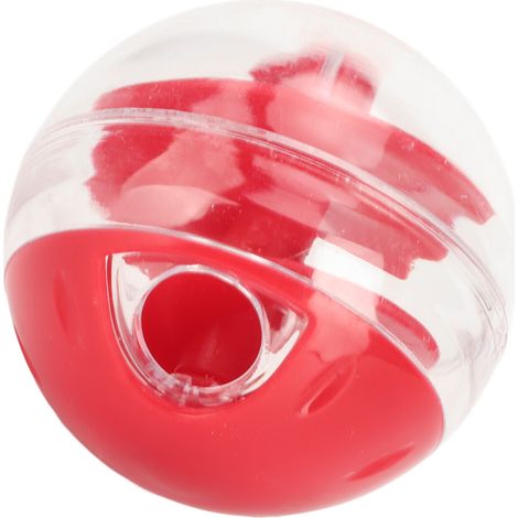Balle distributrice de friandises pour chat, résistante aux morsures, interactive et ludique pour chatons (1/5)
