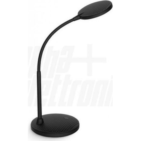 Alpha elettronica lampada da tavolo led nera 5,5 w jo381/50n (1/2)