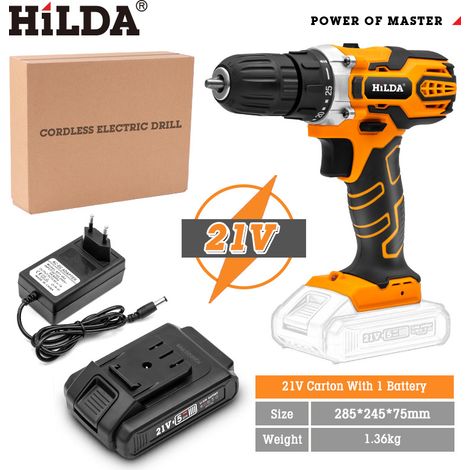 Kit de tournevis électrique sans fil rechargeable (1/5)