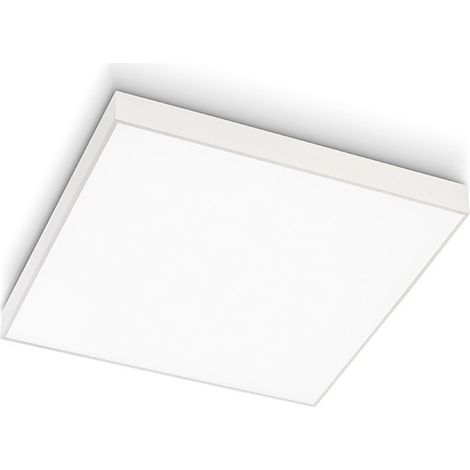 Plafonnier Carré Série Gpl 60W Led 5249Lm 4000K En Aluminium Blanc Mat - Gealuce - Installation Intérieur Plafond On-Off (1/2)
