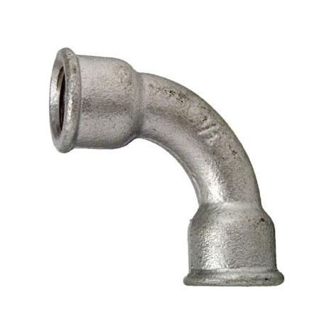 Cornat Temperguss-Bogen 90° 3/4 '' 2 Muffen verzinkt Bogen
