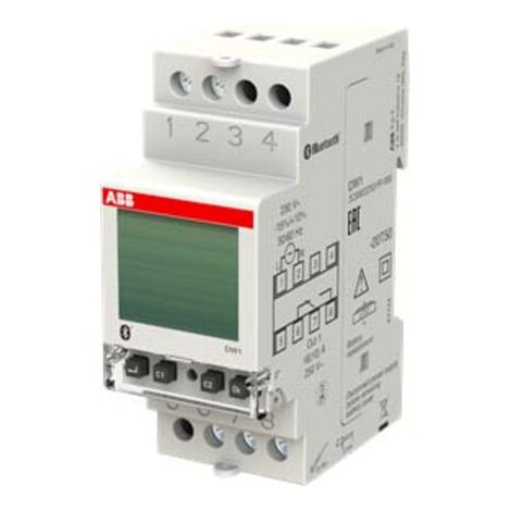 ABB Stotz S&J Wochen-Zeitschaltuhr 1-Kanal Bluetooth DW1 (1/2)