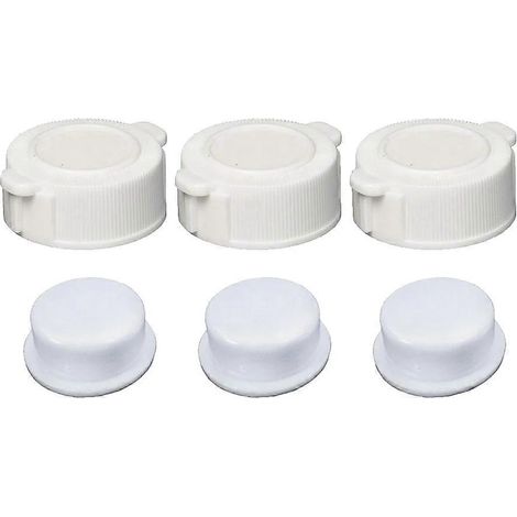 1 jeu de bouchon et capuchon de soupape d'échappement pour 10043 et 10044, pièce de rechange pour piscine hors sol (1/5)
