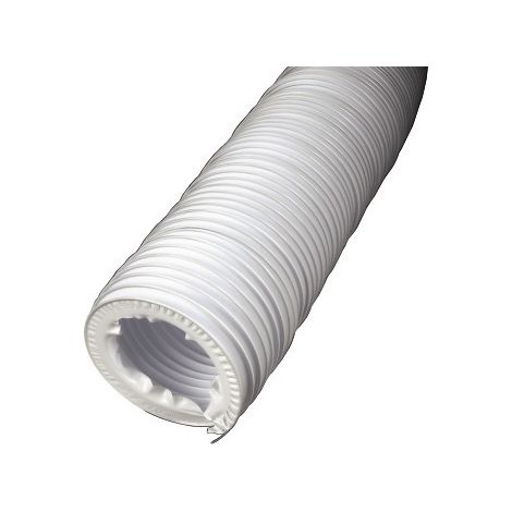 Tubo evacuación aire Xavax 2 metros blanco flexible PVC (1/3)