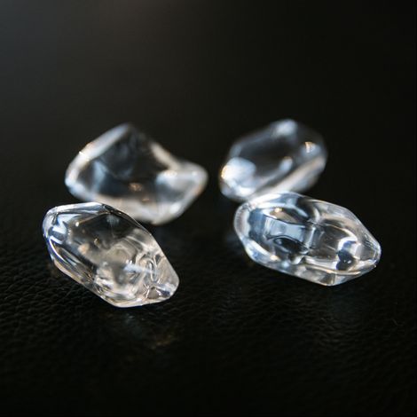 Dekorative Glassteine für Bio-Ethanolkamine oder Gaskamine 1 kg Kristal (1/2)