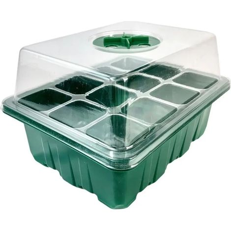 Un Mini Invernadero Verde. Semillero Germinador Hidropónico (1/5)