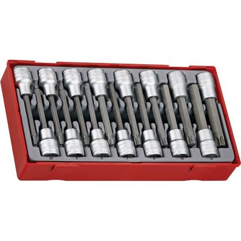 Sechskant- und Torx-Steckschlüsselsatz, 15-teilig - L-118890102