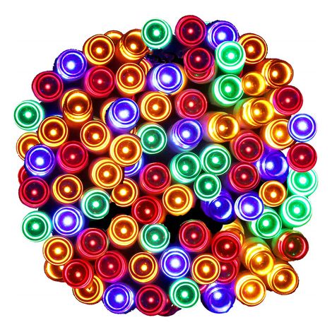 Lampki choinkowe 120 LED multikolor, 9 m, na baterie, programator

Traducción al español: Luces de Navidad 120 LED multicolores, 9 m, a pilas, programador.