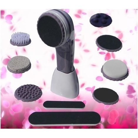 Trade Shop - 5-in-1-Körperbehandlung, Epilierer, Massagegerät, Hornhautentferner, Gesichtsreinigung - (1/5)