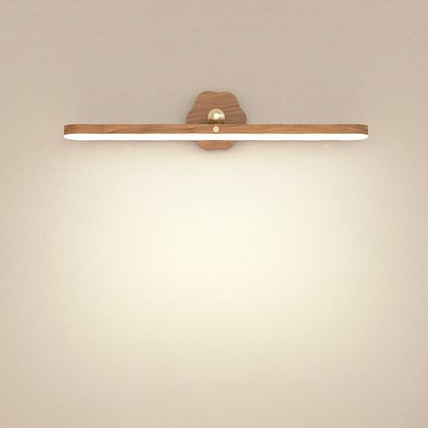 Magnetische LED-Schminkleuchte, berührungsempfindliche Schrankleuchte, 360° drehbare Wandleuchte, braunes und weißes Licht, 3 W (1/5)