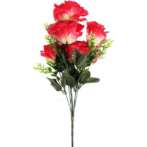 Strauß aus 7 roten Rosen, 54 cm (1/3)