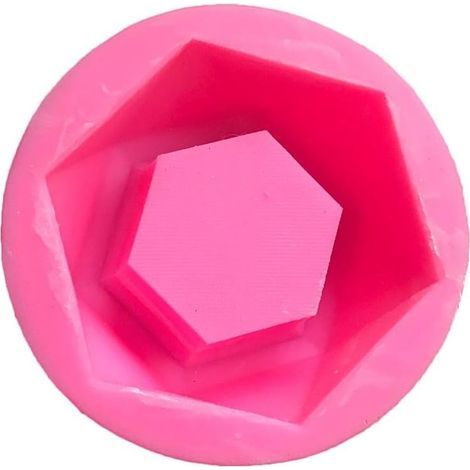 DIY-Silikonblumentopf, becherförmig, handgeformt aus Beton, Keramik und Ton, kastenförmiges Werkzeug (Rosa) - Fei Yu (1/5)