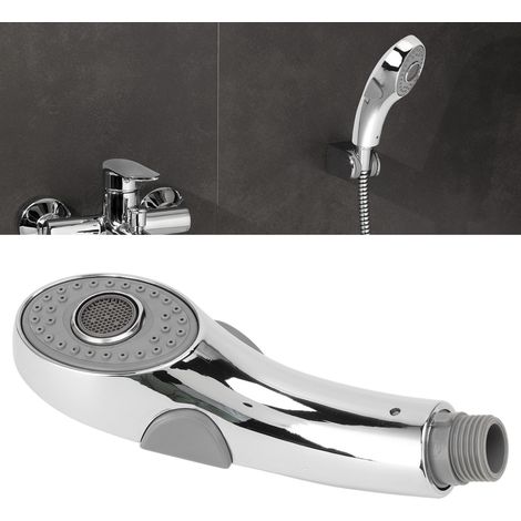 FYC 555 Cabezal de ducha de mano ergonómico de silicona con conexión G1/2 y función de masaje (1/5)