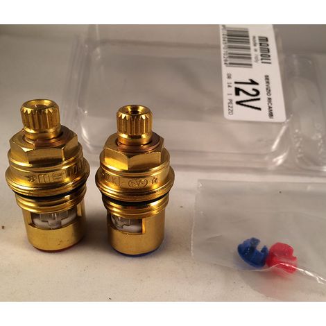 Ricambio coppia vitoni ceramici 12V Mamoli (1/2)