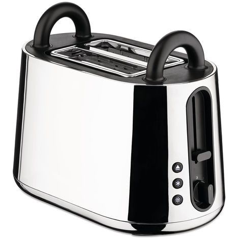 Alessi Tostapane Toru Nero in Acciaio Inox e Resina Termoplastica (1/2)