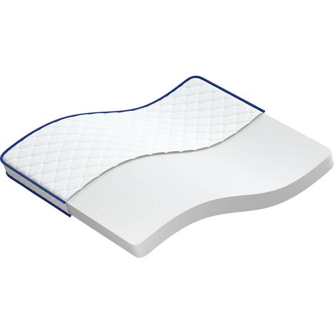 Matratze  Matratze Weich Weiß 200 x 160 x 17 cm PU-Schaum vidaXL