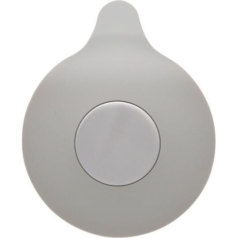 Grauer Silikonstöpsel für Badewanne und Waschbecken, Gummistopfen, schlichtes Design, geeignet für Waschbecken, Küchen, Badezimmer und Waschküchen (1/4)
