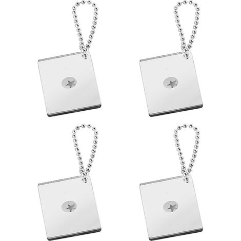 Lot de 4 miroirs de signalisation, miroirs de Survie, miroirs d'équipement de Sauvetage Portables pour l'extérieur, adaptés à diverses Occasions (1/5)