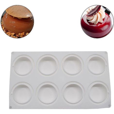 Moule à mousse à faire soi-même, moule à chocolat, accessoires de cuisine pour la pâtisserie, cadeau pour les passionnés de pâtisserie. (1/4)