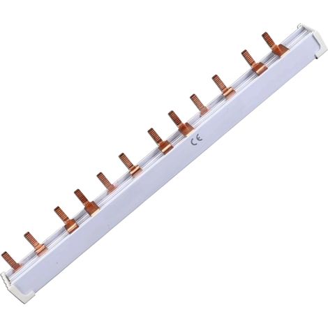 gloca Pettine Di Collegamento 12 Moduli 22,5 cm (63A 4P) (1/4)
