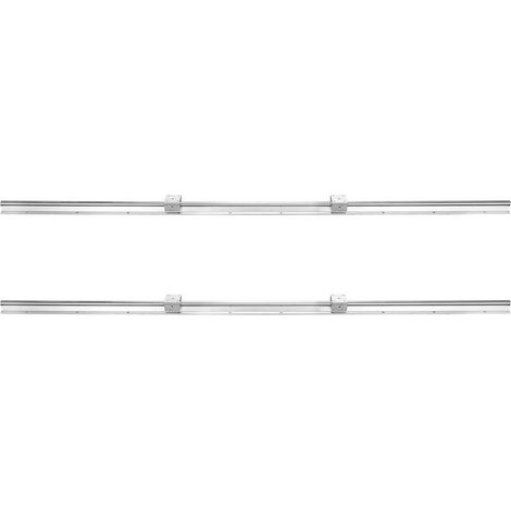 Rail de guidage linéaire -SBR20 - 1500 mm - 2 rails - 4 blocs SBR20UU (1/5)