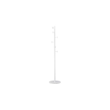 Appendiabiti Jerry Casa Collection in metallo bianco 37 x 37 x 173 cm