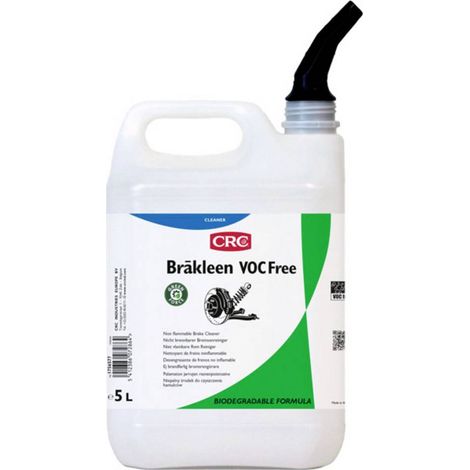 CRC Brakleen VOC Free 1756577 Nettoyant pour freins 5 l