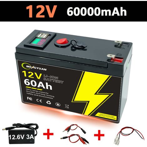 150Ah Lithium Iron Phosphate Cell 12V Outdoor Emergency Energy Storage with Relabel Support - 60Ah+ with Matching Charger - 12.6V
