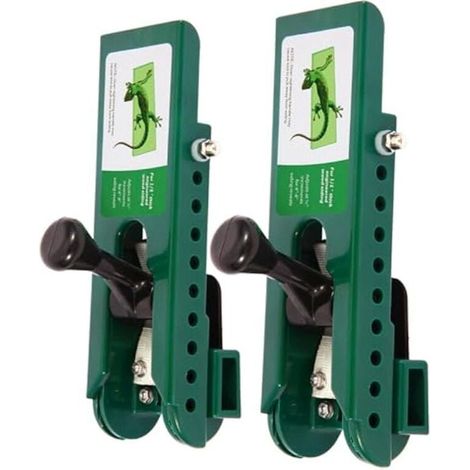 Strumenti per l'installazione di rivestimenti in fibrocemento - Calibro di sovrapposizione compatibile da 3/8" con rientranze regolabili, confezione da 2 (1/4)
