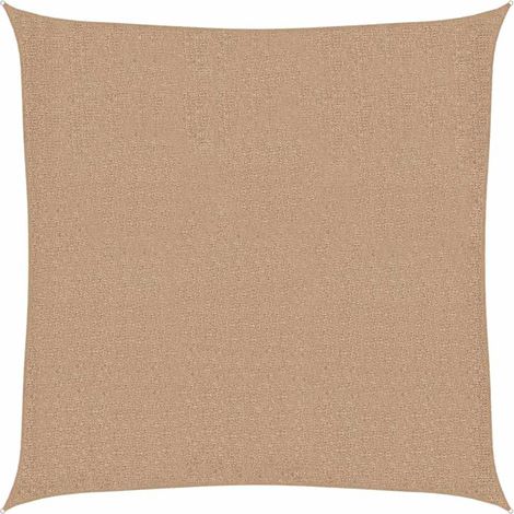 Maison Exclusive - Sonnensegel 160 g/m² Taupe 6x6 m HDPE