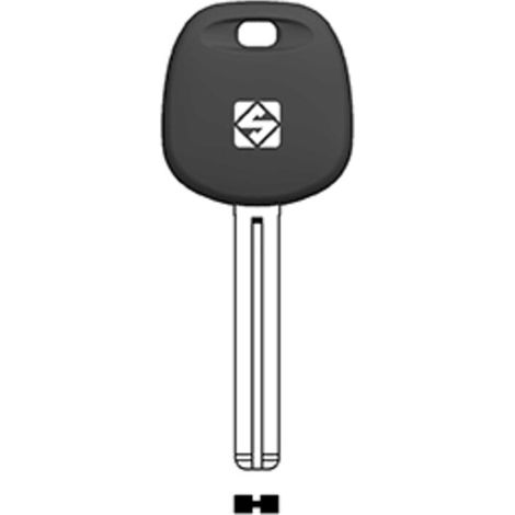 SILCA KIA7BTE CHIAVE TRANSPONDER VUOTA OTTONE Q.TA 2