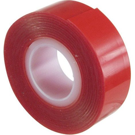 Nastro biadesivo elastico trasparente 1,5 m. x 19 mm.