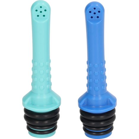 Lot de 2 bidets portables avec pulvérisateur d'eau portatif pour une hygiène intime optimale lors des voyages et des toilettes. (1/5)