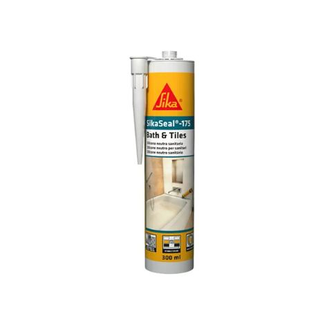 Silicone sikaseal-175 trasparente  300 ml sigillante siliconico alcossilico