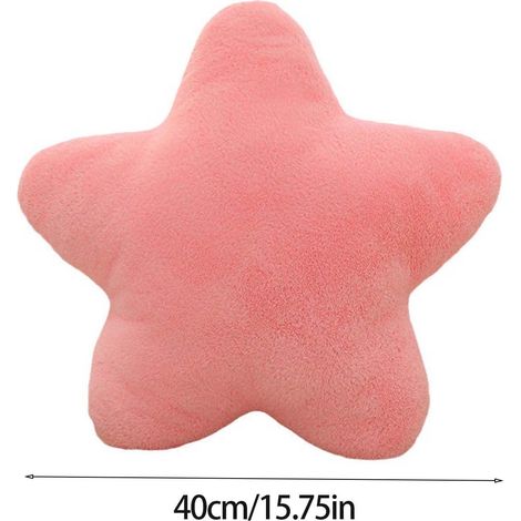 Oreiller Étoile - Rembourrage Coton - Doux et Confortable - Pour Chambre d'Enfant ou Salon - Disponible en 30 40 50 60 cm - 1 Pièce (1/3)