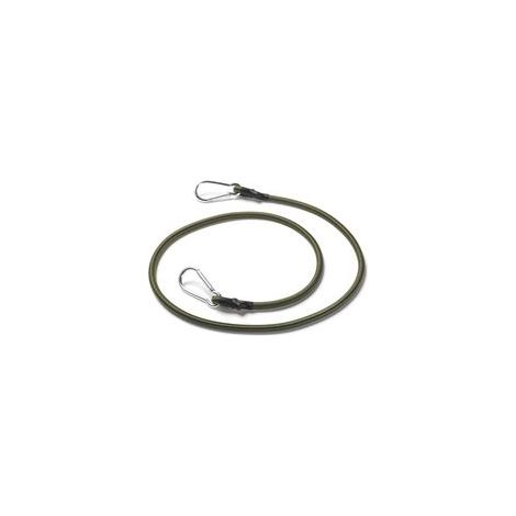 Mousqueton élastique pour extérieur, corde élastique réglable de 8 mm avec mousqueton – Corde élastique pour l'extérieur, le camping, les bagages, le porte-vélo (30cm) (1/5)