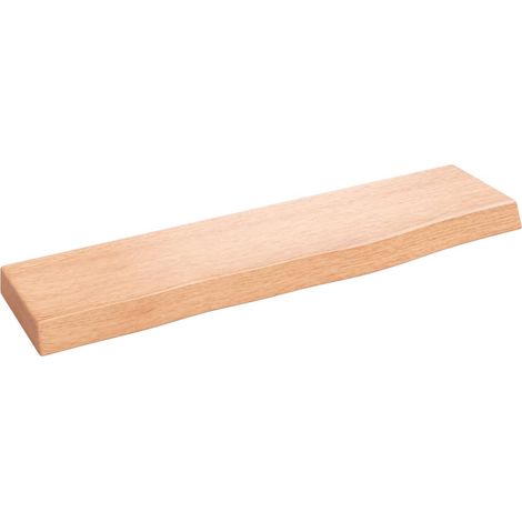 Étagère murale,Étagère flottante marron clair 40x10x2 cm bois chêne massif traité CFW54179 (1/5)