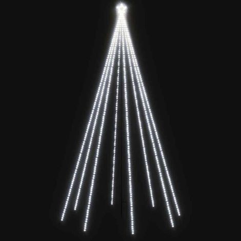 Guirlande lumineuse de Noël pour intérieur/extérieur, 400 LED, 2,5 mètres de long (1/5)