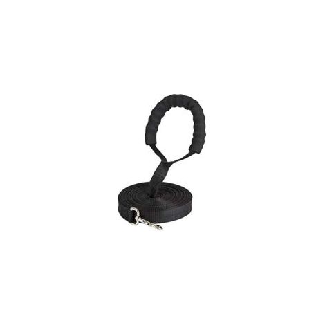 – Correa de nailon inodoro de 6 m para perros – Mango acolchado de EVA – Soporta hasta 80 kg – Giro de 360° para evitar enredos – Crezuo