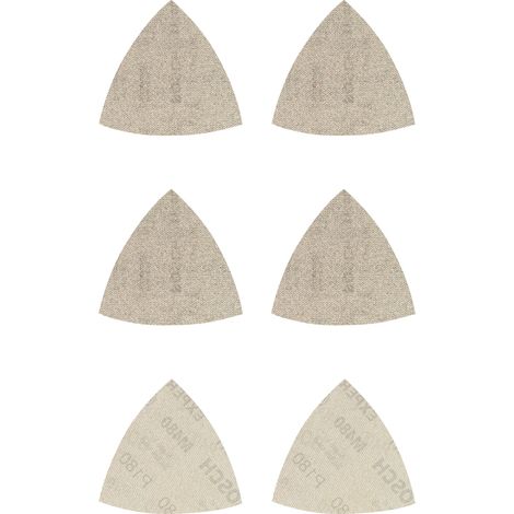 Bosch Accessories EXPERT M480 2608901204 Schleifnetz-Set gelocht Körnung (num) 80, 80, 120, 120, 180