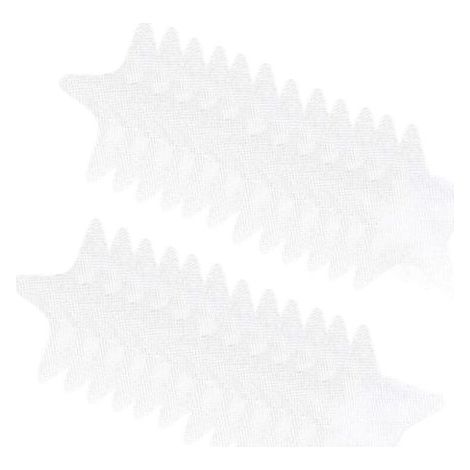Autocollant de douche antidérapant, bandes-Blanc 24 pièces