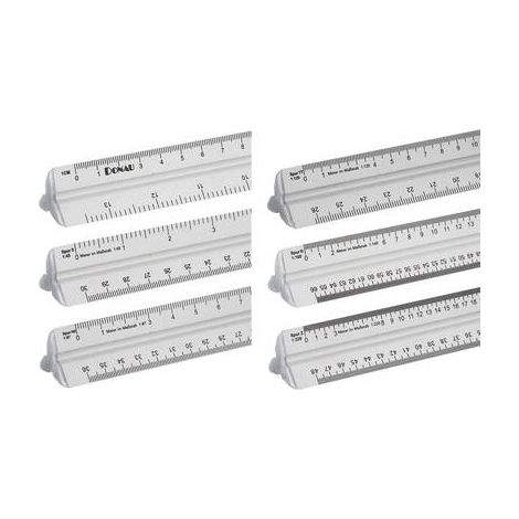 regla de medición donau-elektronik ml60 aluminio 300 mm