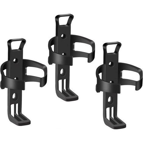 Portaborraccia/portabevande in 3 pezzi per biciclette. Portaborraccia universale per scooter elettrici, sedie a rotelle, motociclette e biciclette. Leggero. (1/4)