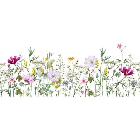 Tapis magnétique pour cache radiateur Meadow Wildflowers 60x100 (1/3)