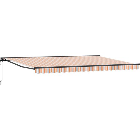 Maison Exclusive - Struttura della tenda Blu e Arancione 500 × 300 cm (1/5)