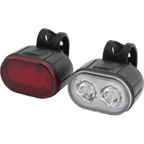 LED-Fahrradrücklicht-Set (Vorder- und Rücklicht) – USB-aufladbar (1/5)