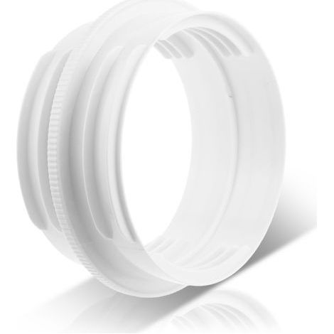 Adaptateur de tuyau pour climatiseur portable blanc, connecteur de tuyau pour climatiseur portable 130-150 mm, kit d'évacuation pour climatiseur