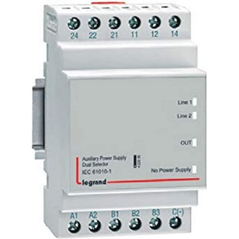 MODULE POUR ALIMENTATION DOUBLE LEGRAND CAJA MOLDEADA DPX3