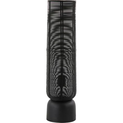 Light & Living - tischlampe - Lezuza - schwarz - metall - E27 -
